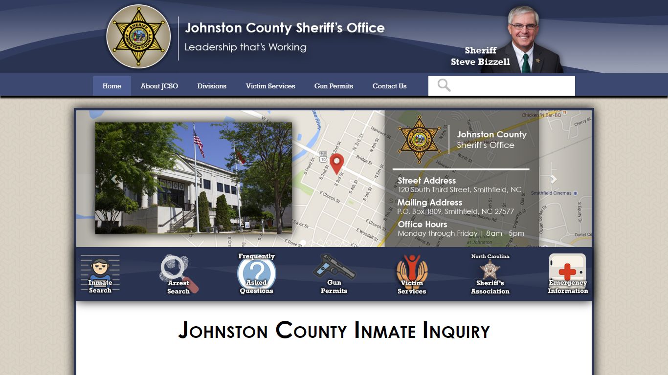 Johnston County Inmate Inquiry